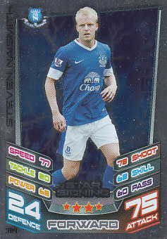 Steven Naismith Everton 2012/13 Topps Match Attax Star Signing #384